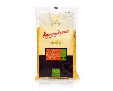 Кукурудзяна крупа органічна, 400г Екород