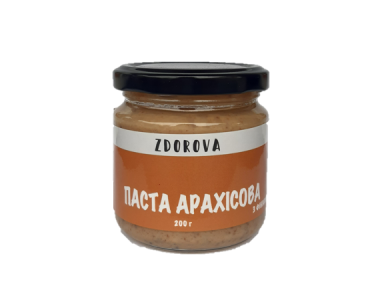 Арахісова паста з фініками, 200г ZDOROVA