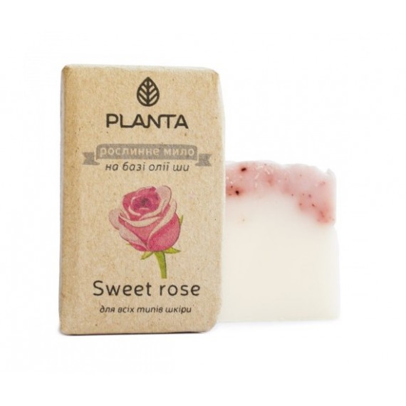 Мило ши Sweet rose, 85г Planta