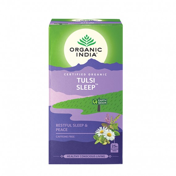 Органічний трав'яний чай Тулсі Sleep, 25пакетиків Organic India