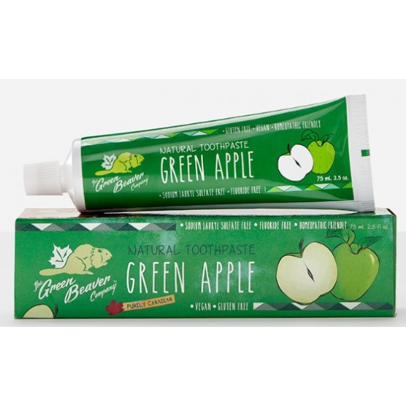 Зубна паста Зелене яблуко, 75мл Green Beaver