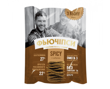Фьючіпси з цибулею, 50г