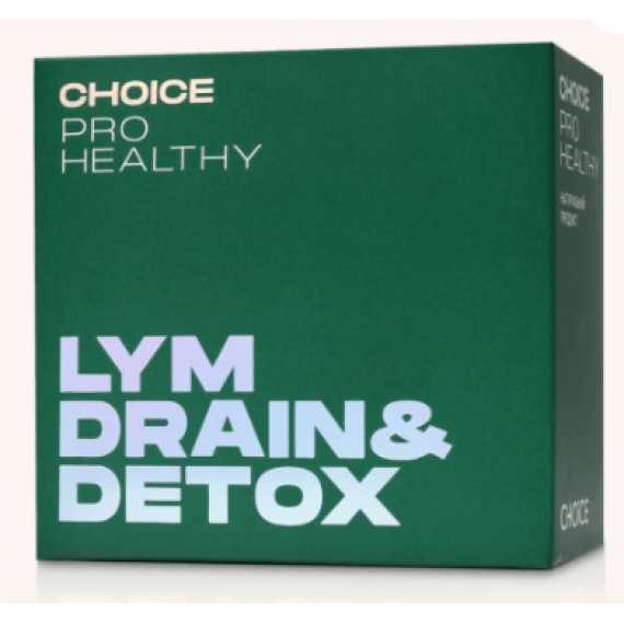 LYM DRAIN & DETOX (дренаж лімфатичної системи), 90 капсул Сhoice
