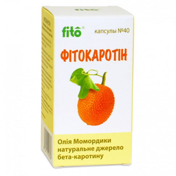 Фітокаротин, 40 капсул  Fito Pharma
