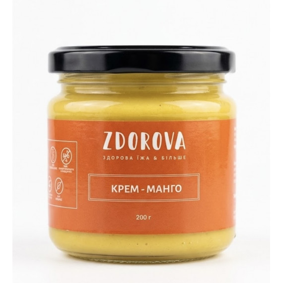 Крем манго, 200г ZDOROVA Крем манго, 200г ZDOROVA
