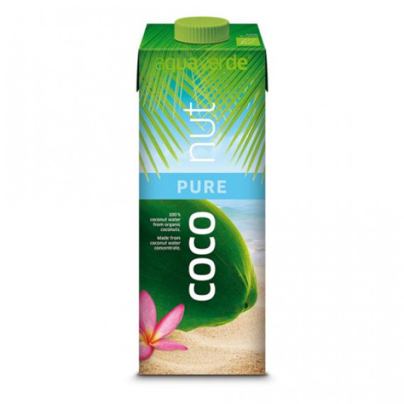 Органічна кокосова вода 1л, Aqua Verde