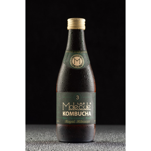 Комбуча N°3 ROYAL HIBISCUS PREMIUM, 330мл Молекула