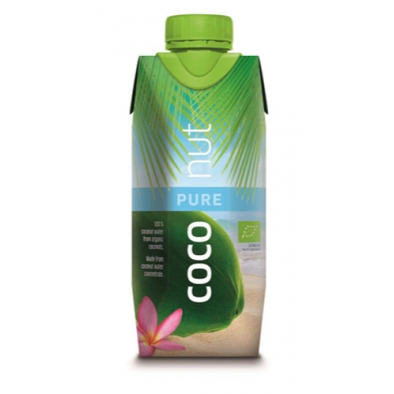 Органічна кокосова вода, 330мл Aqua Verde