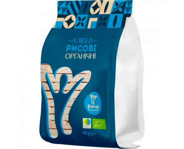 Хлібці рисові органічні, 60 г Екород 