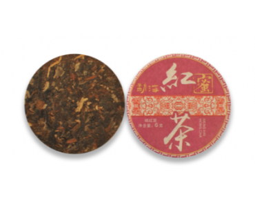 Менхай Хун – Чорний пресований чай, 6 г Менхай Хун – Чорний пресований чай, 6 г