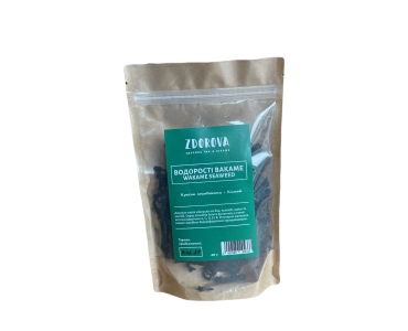 Водорості вакаме, 40г Zdorova