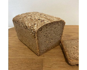 Хліб житній з льоном, 390г Корка Хліба