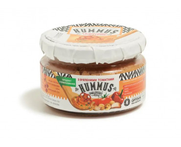 Хумус з в’яленими томатами, 200г HUMMUS