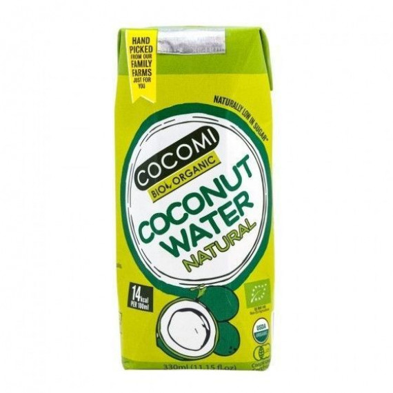 Кокосова вода органічна, 330мл Cocomi