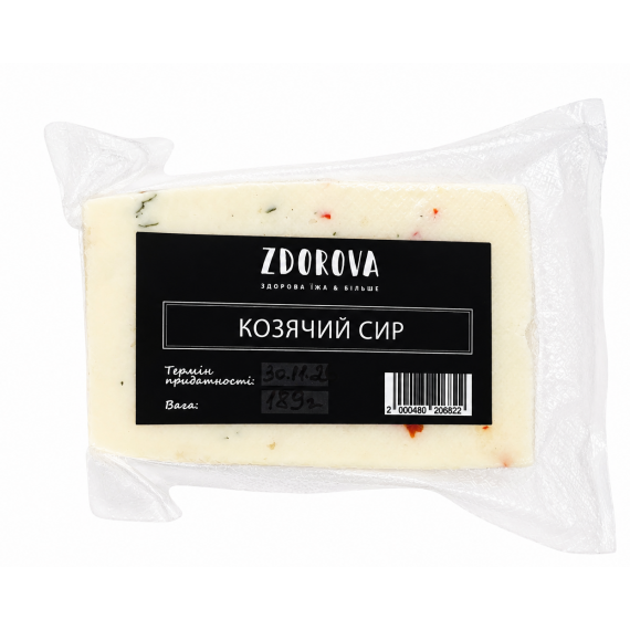 Сир козячий Качота, 200г ZDOROVA