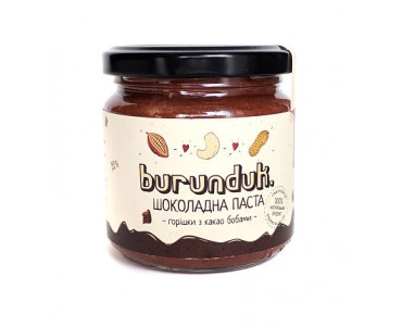 Шоколадна паста, 180 г Burunduk