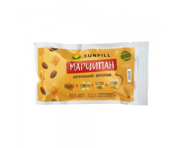 Батончик марципан, 40 г Sunfill