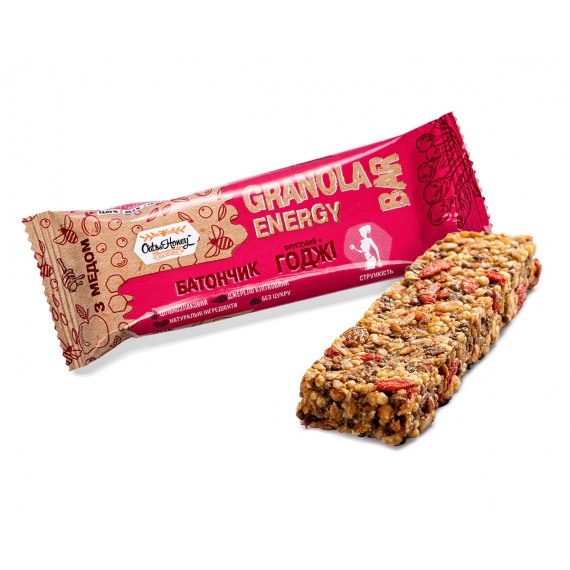 Батончик гранола годжі, 40 г Oats & Honey